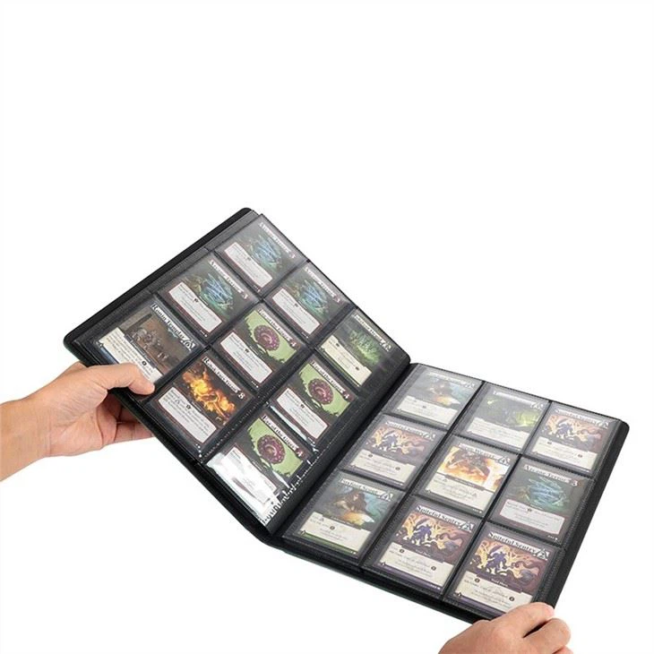 9 Pocket Collectible Leather Card Album
